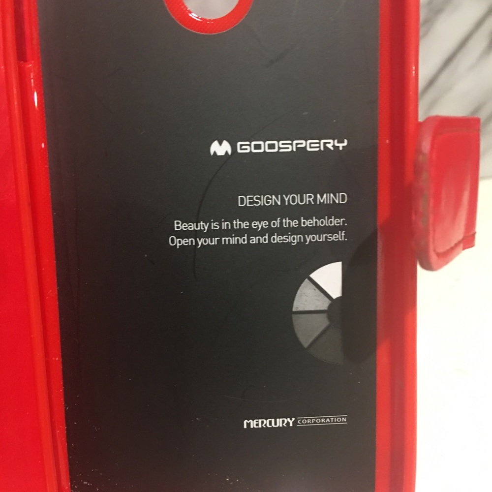 Phone case with attach phone cove red colour for LG G6 - Picture 5 of 7